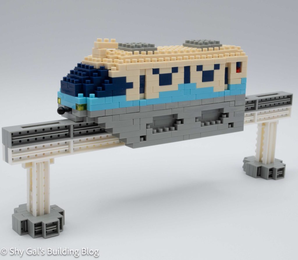 Disney Resort Line build front 3/4 view