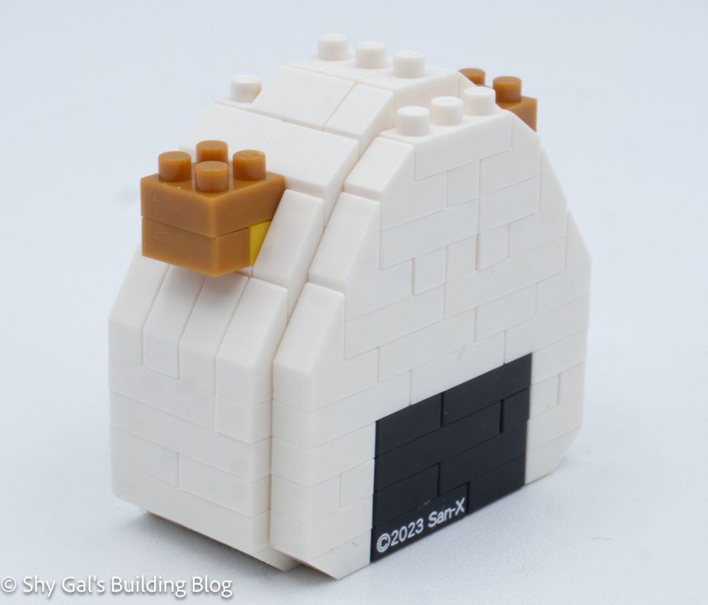 Rilakkuma Onigiri main build back 3/4 view