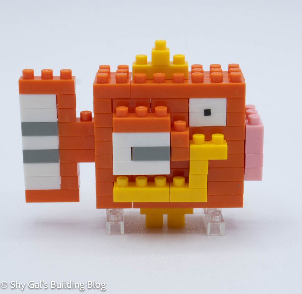 Pokemon Quest Magikarp build side view