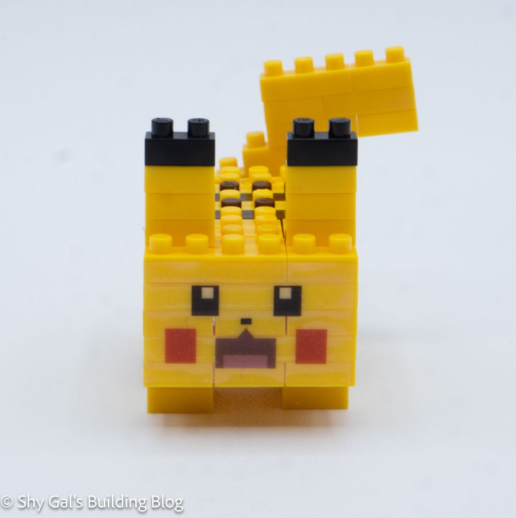 Pokemon Quest Pikachu build front view