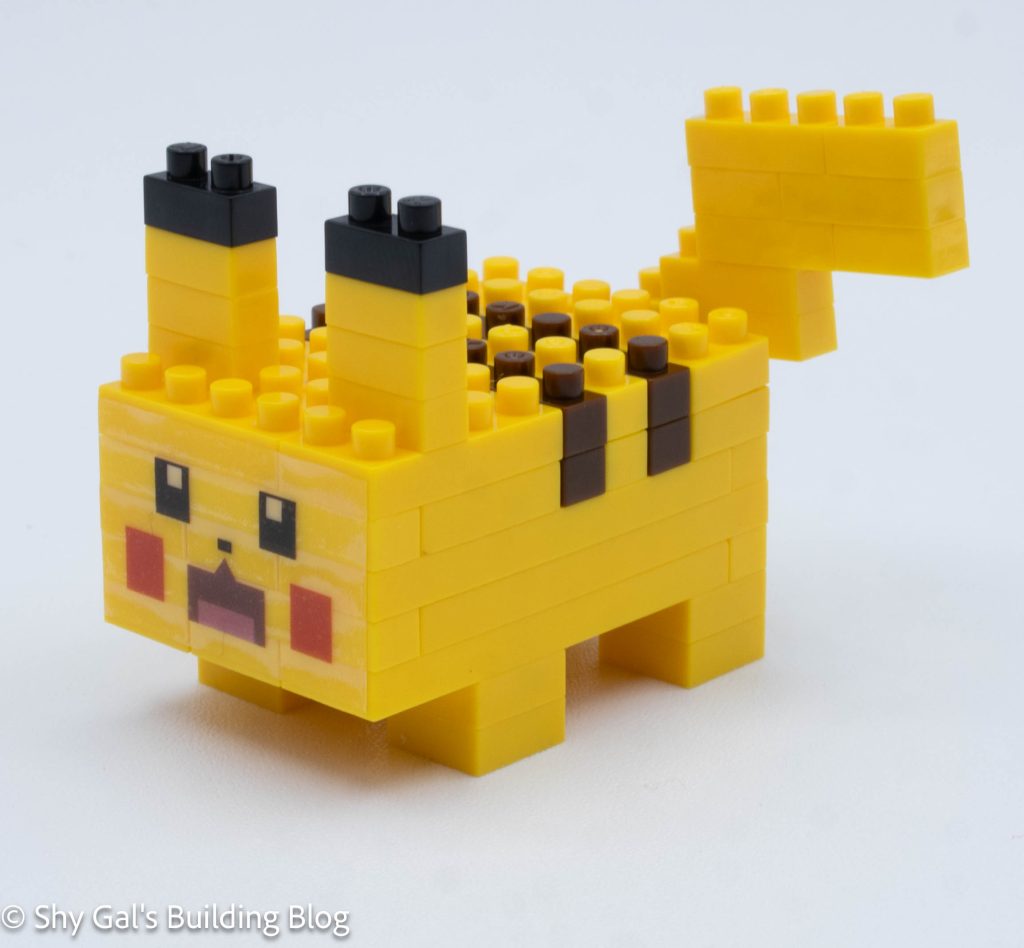 Pokemon Quest Pikachu build front 3/4 view