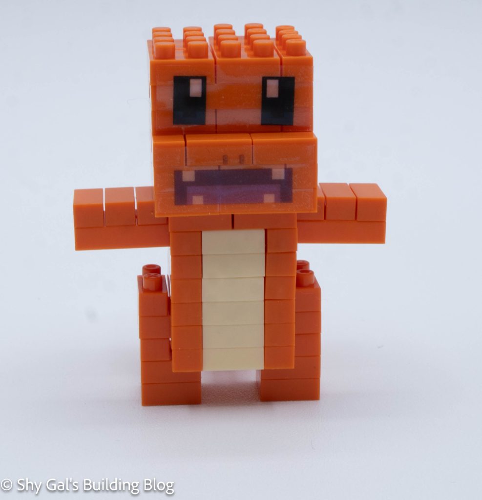 Pokemon Quest Charmander build front view