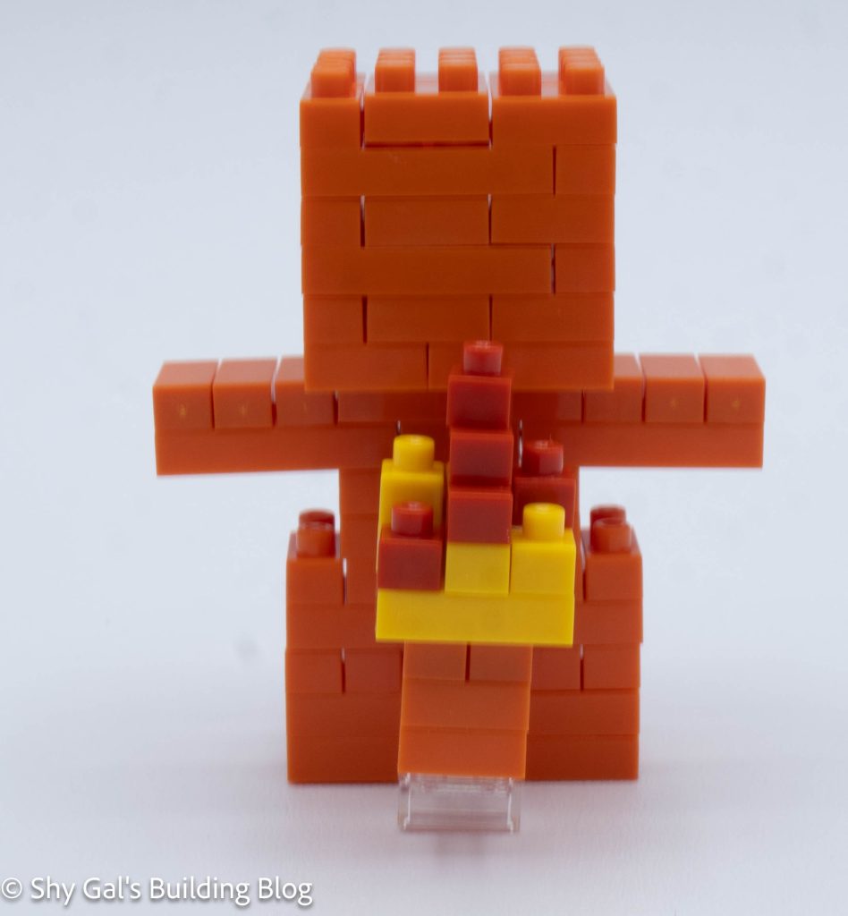 Pokemon Quest Charmander build back view