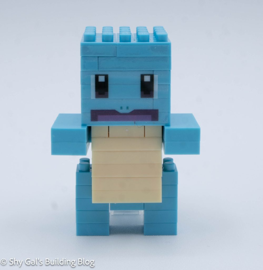 Pokemon Quest Squirtle build front view
