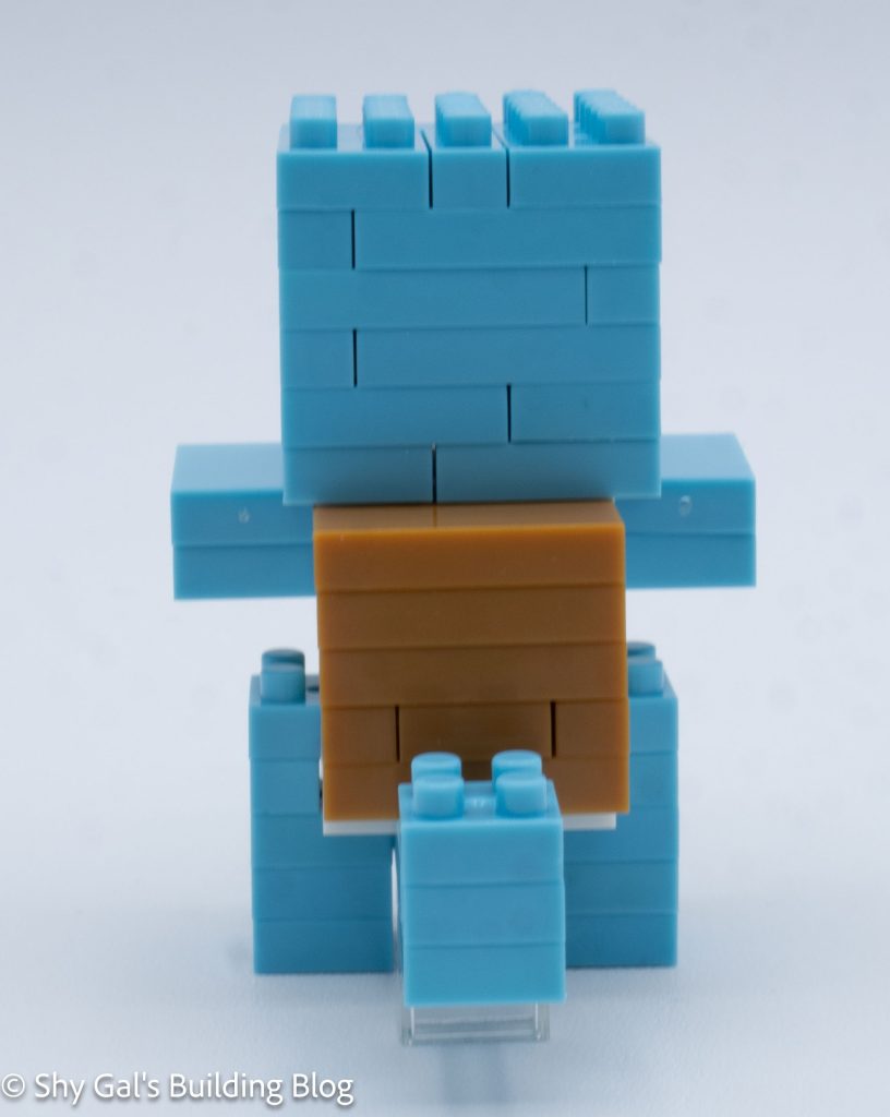 Pokemon Quest Squirtle build back view