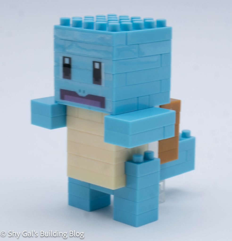 Pokemon Quest Squirtle build front 3/4 view