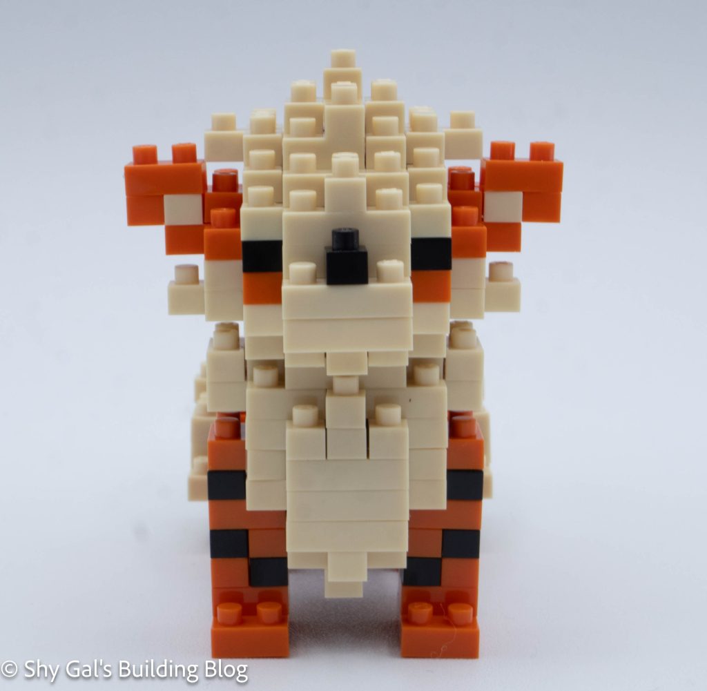 Arcanine build front view