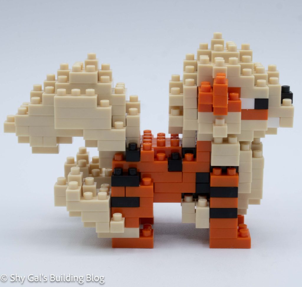 Arcanine build side view