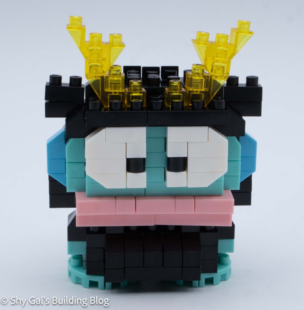 Hangyodon Samurai build front view