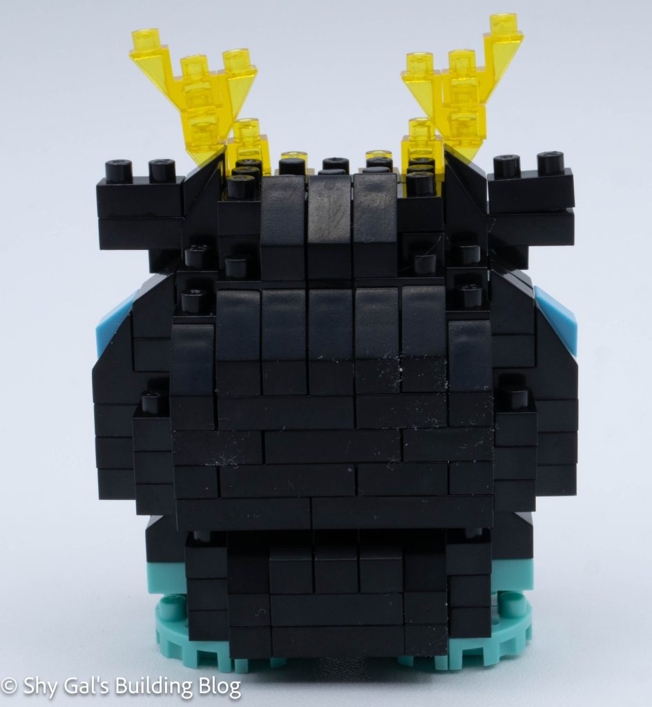 Hangyodon Samurai build back view