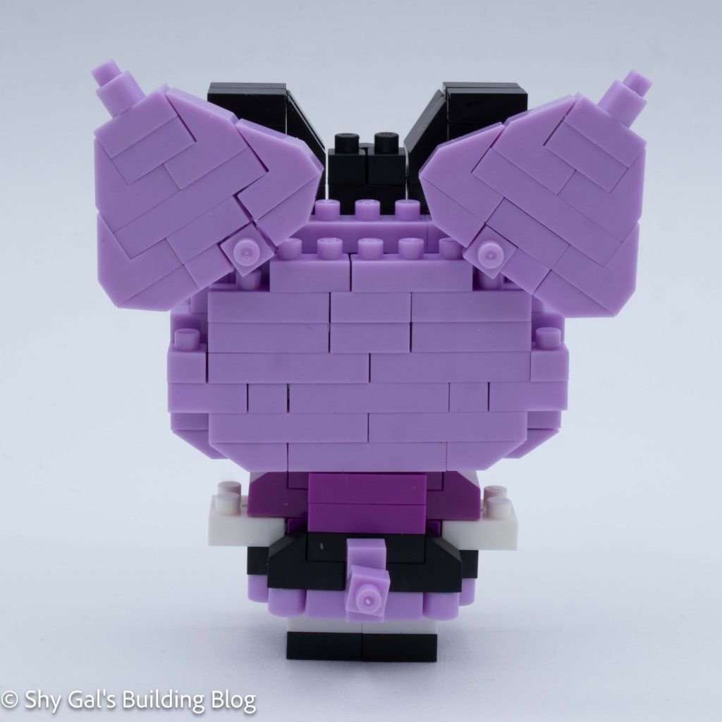 Kuromi Dress Up build back view