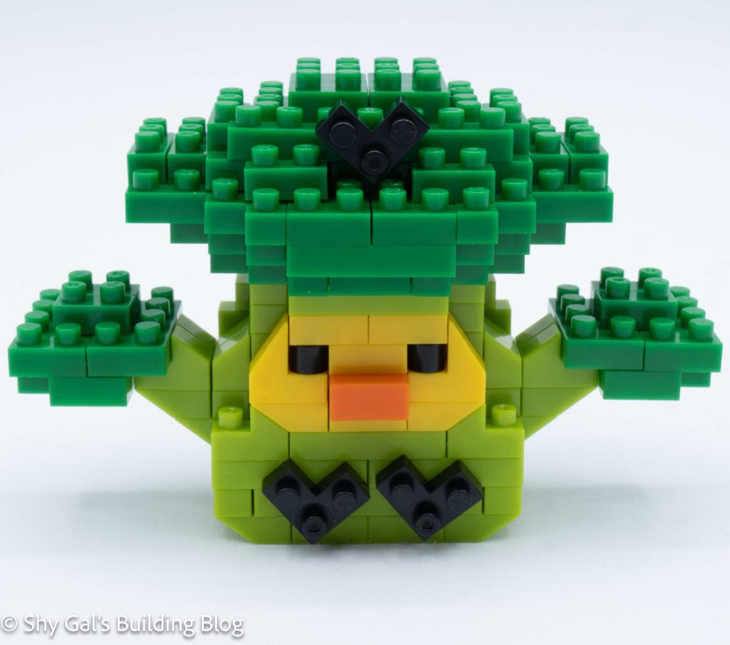 Kiiroitori Broccoli build front view