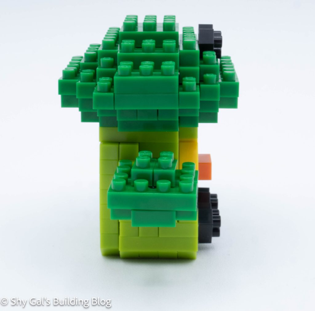 Kiiroitori Broccoli build side view