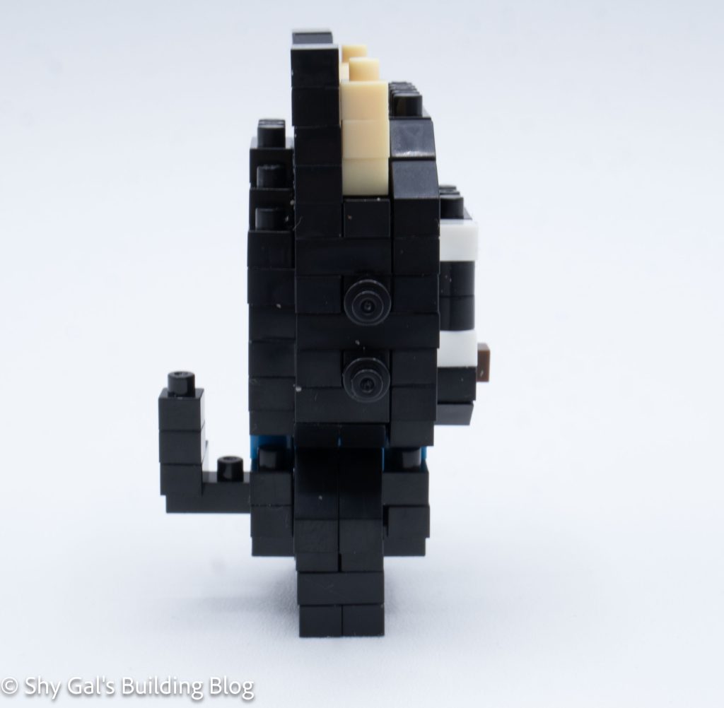 Chococat build side view
