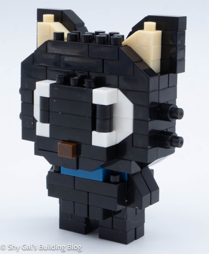 Chococat build front 3/4 view