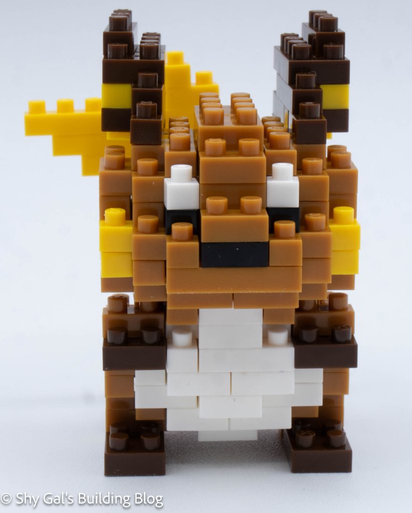 Raichu build front view