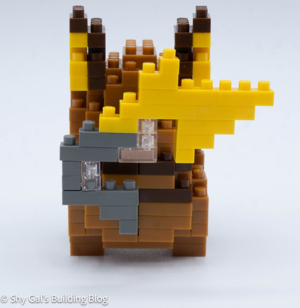 Raichu build back view