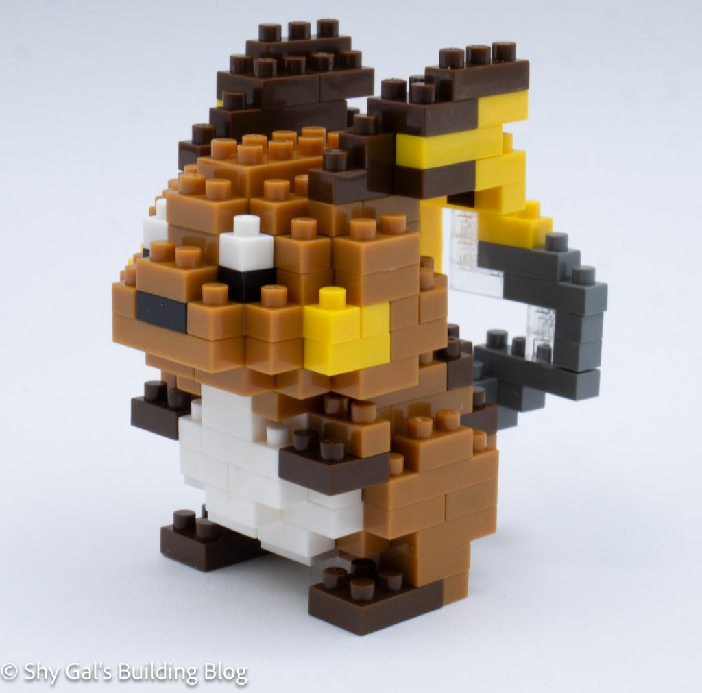 Raichu build front 3/4 view