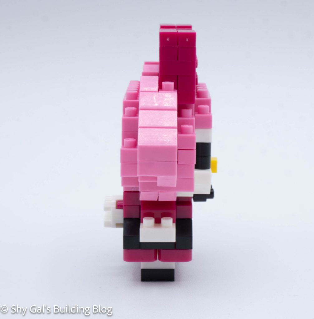 My Melody Dress Up build side view