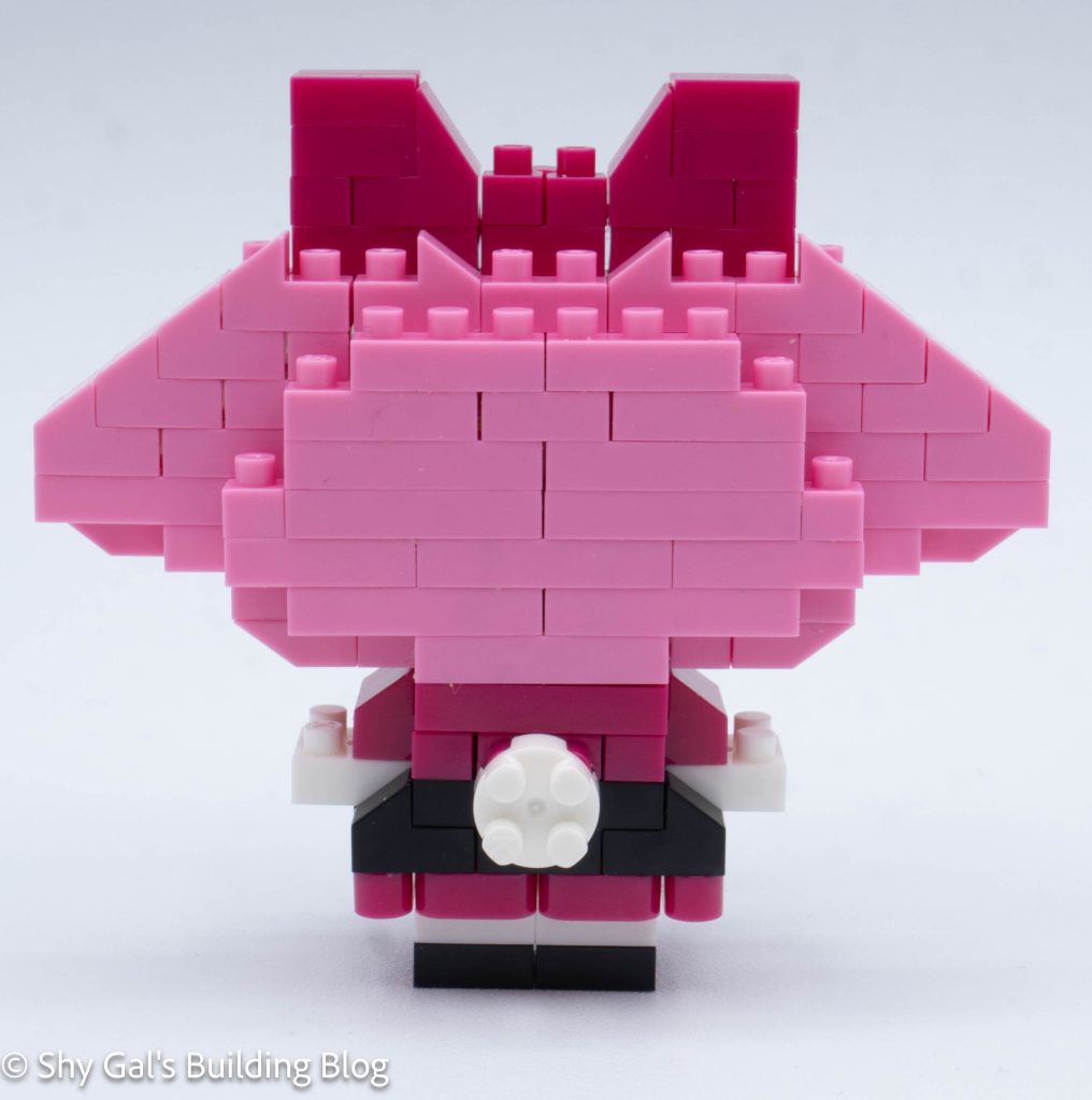 My Melody Dress Up build back view