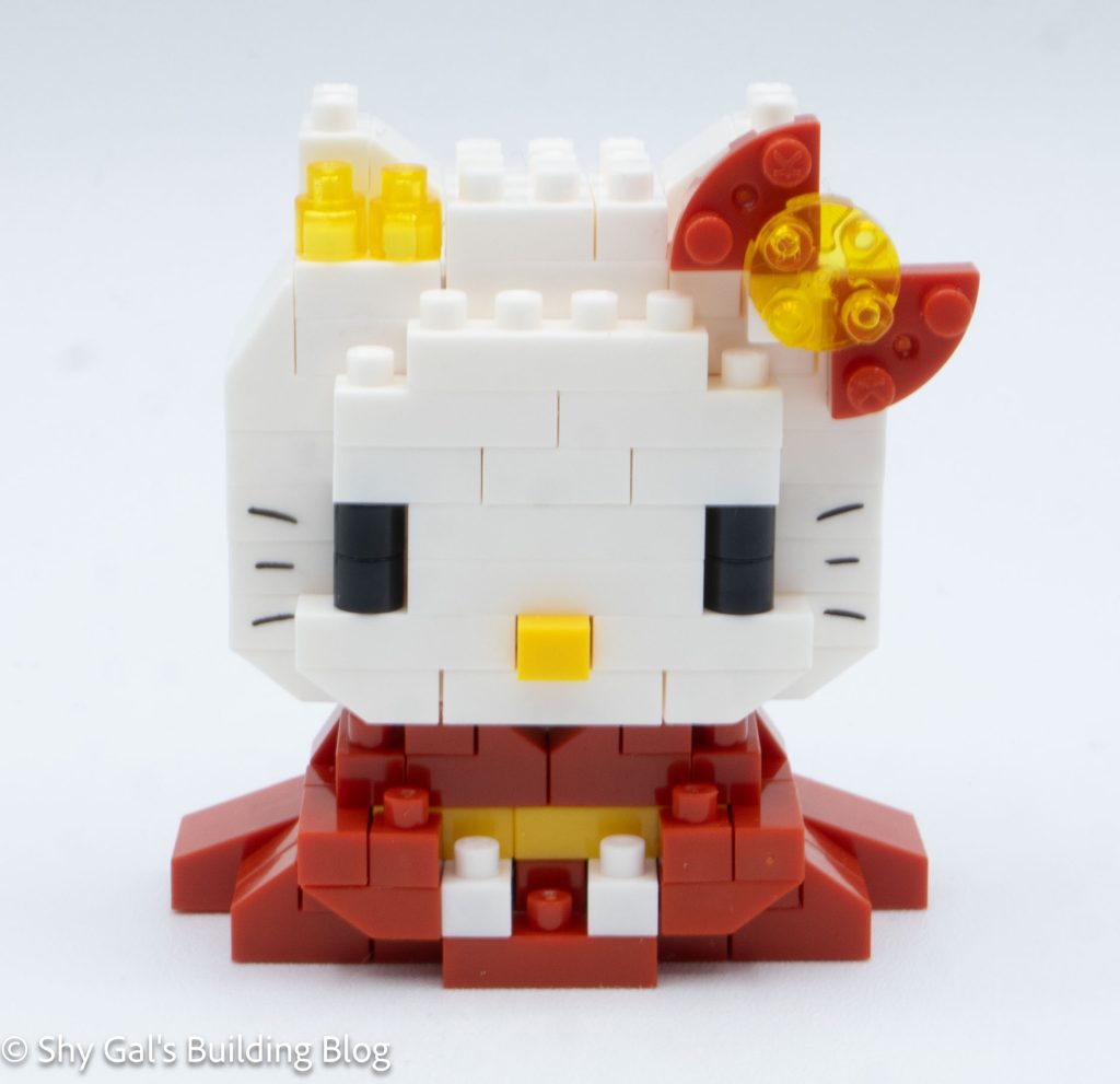 Hello Kitty Kimono build front view