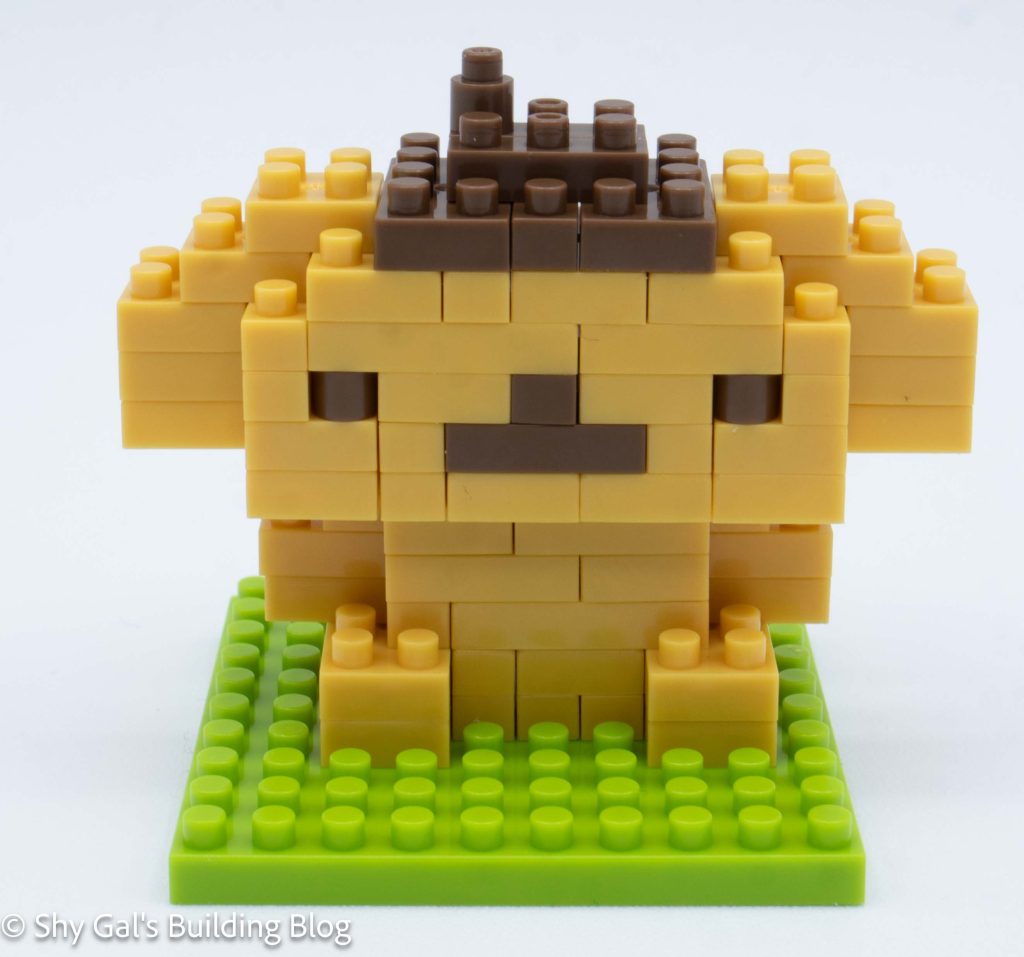 Pompompurin build front view