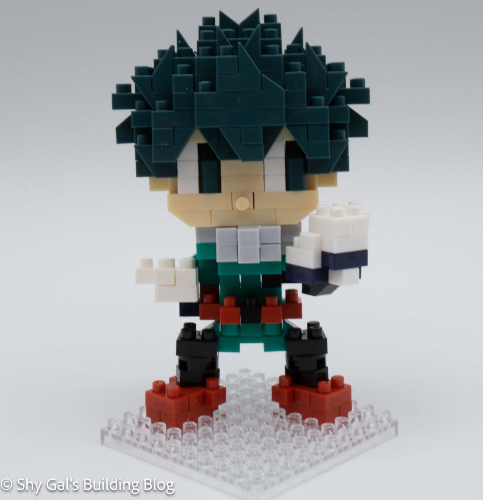 Izuku Midoriya build front view