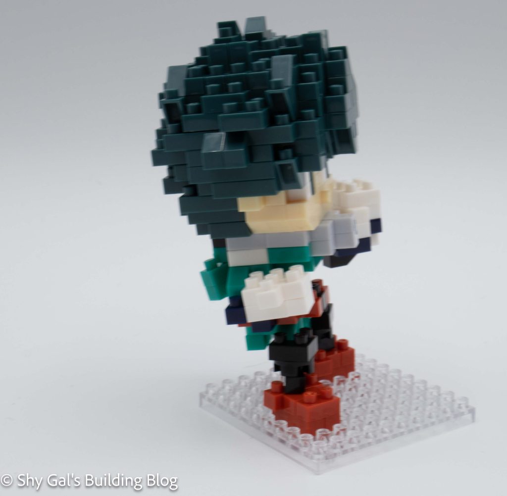 Izuku Midoriya build side view