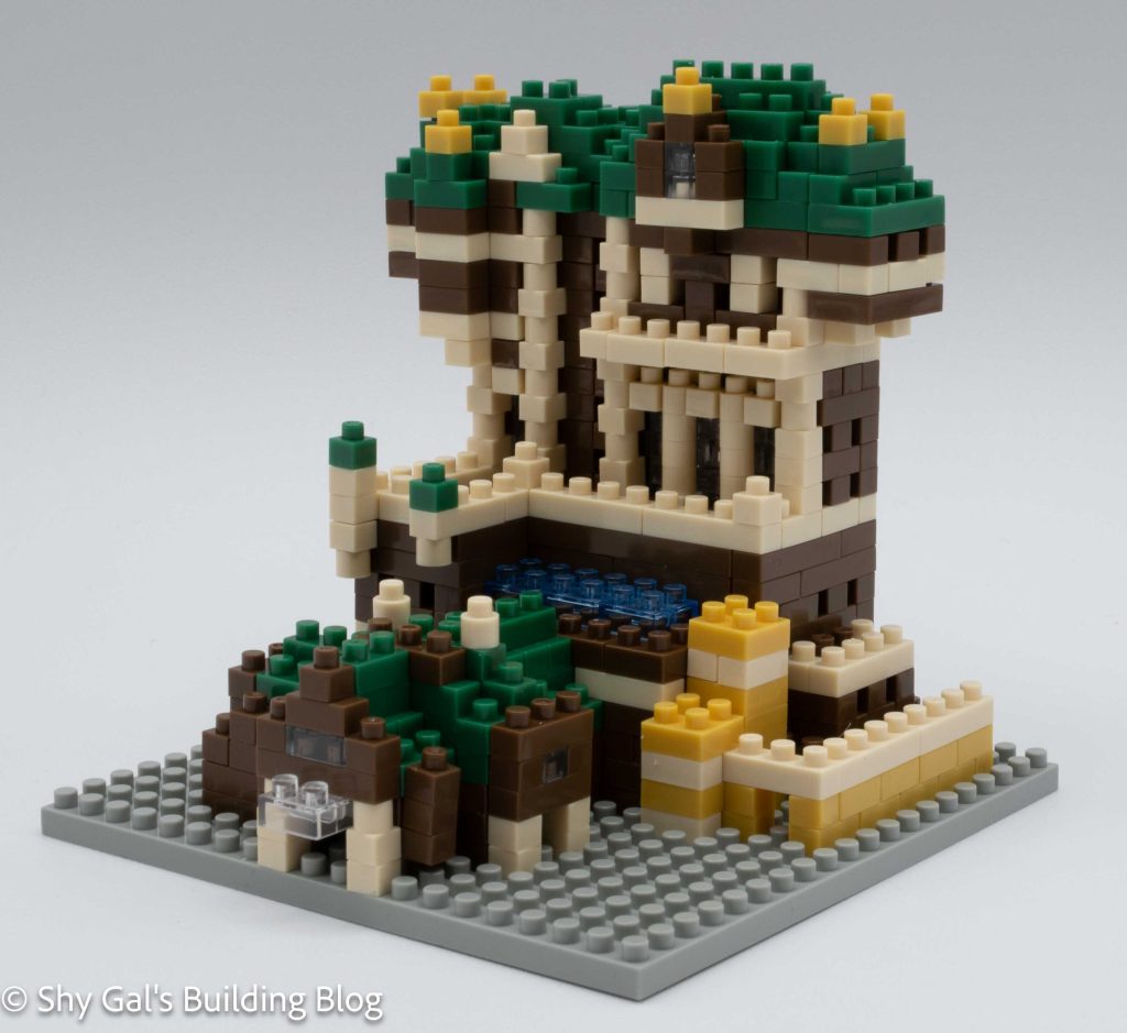 Tower of Terror build front 3/4 view