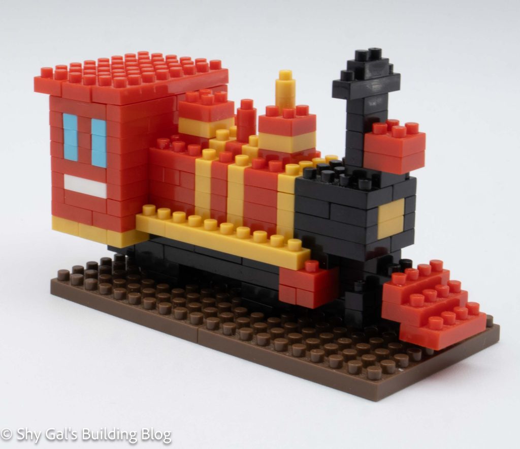 Western River Railroad Canister build front 3/4 view