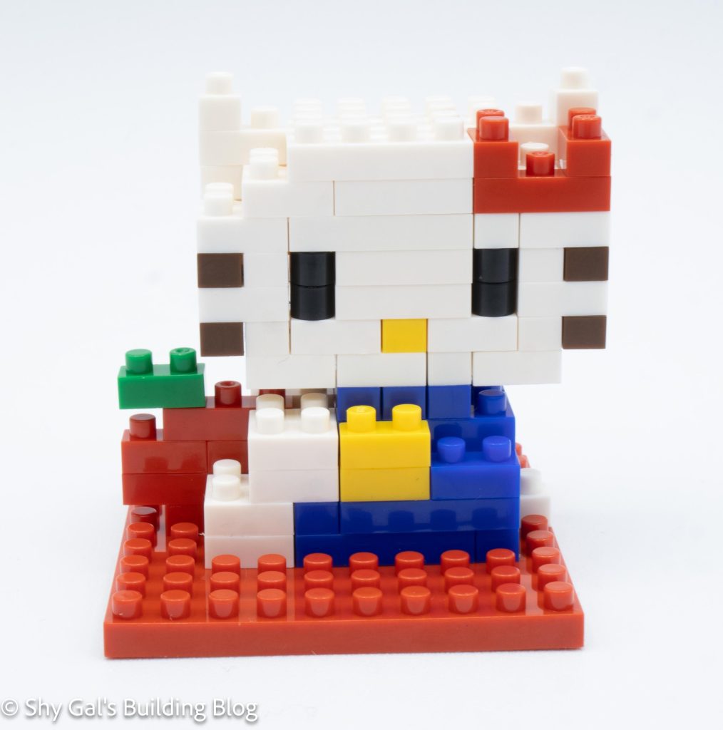 Hello Kitty build front view