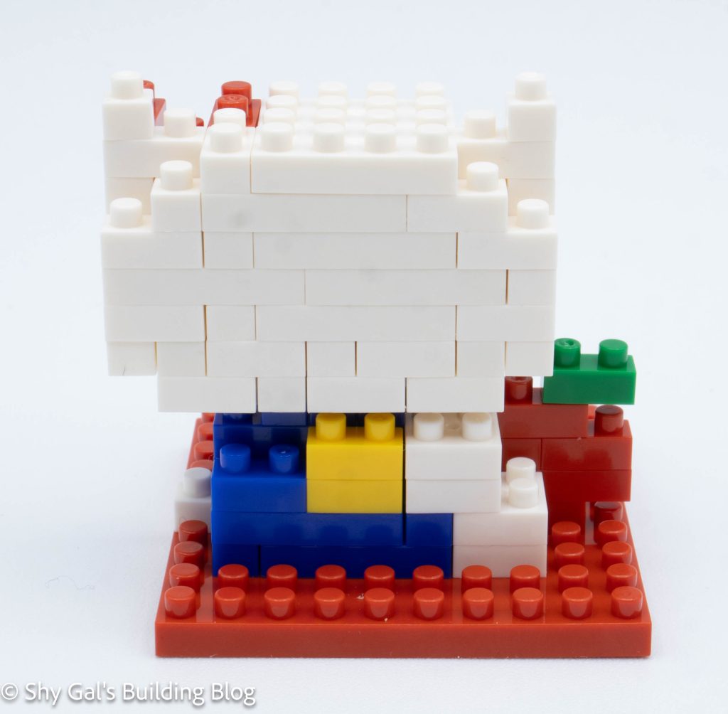 Hello Kitty build back view