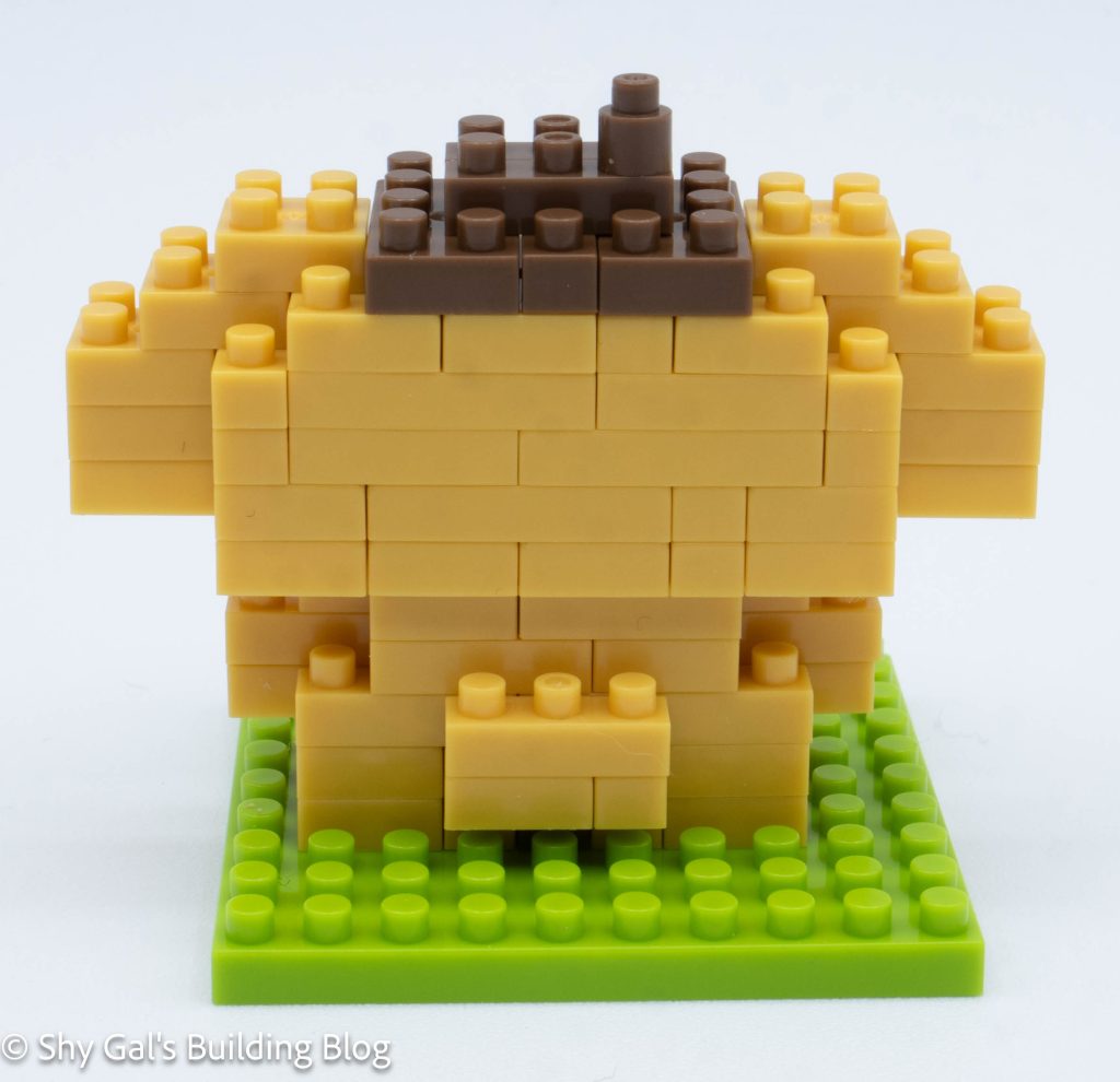 Pompompurin build back view