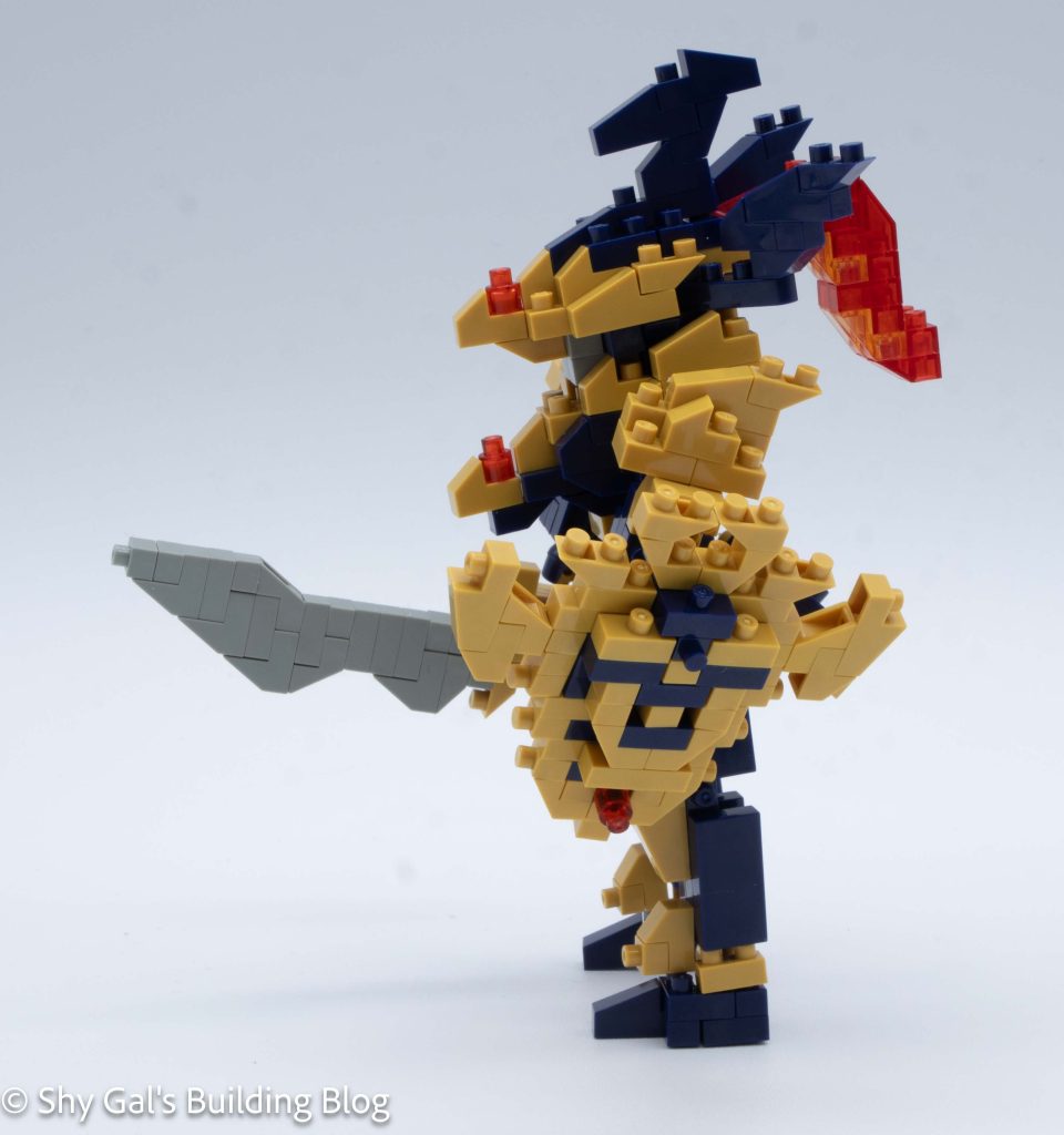 Black Luster Soldier build side view