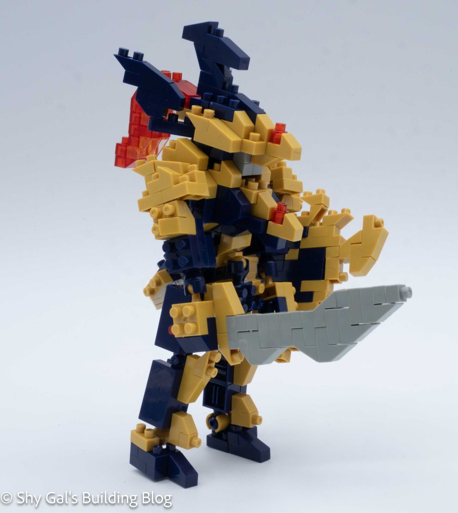Black Luster Soldier build front 3/4 view