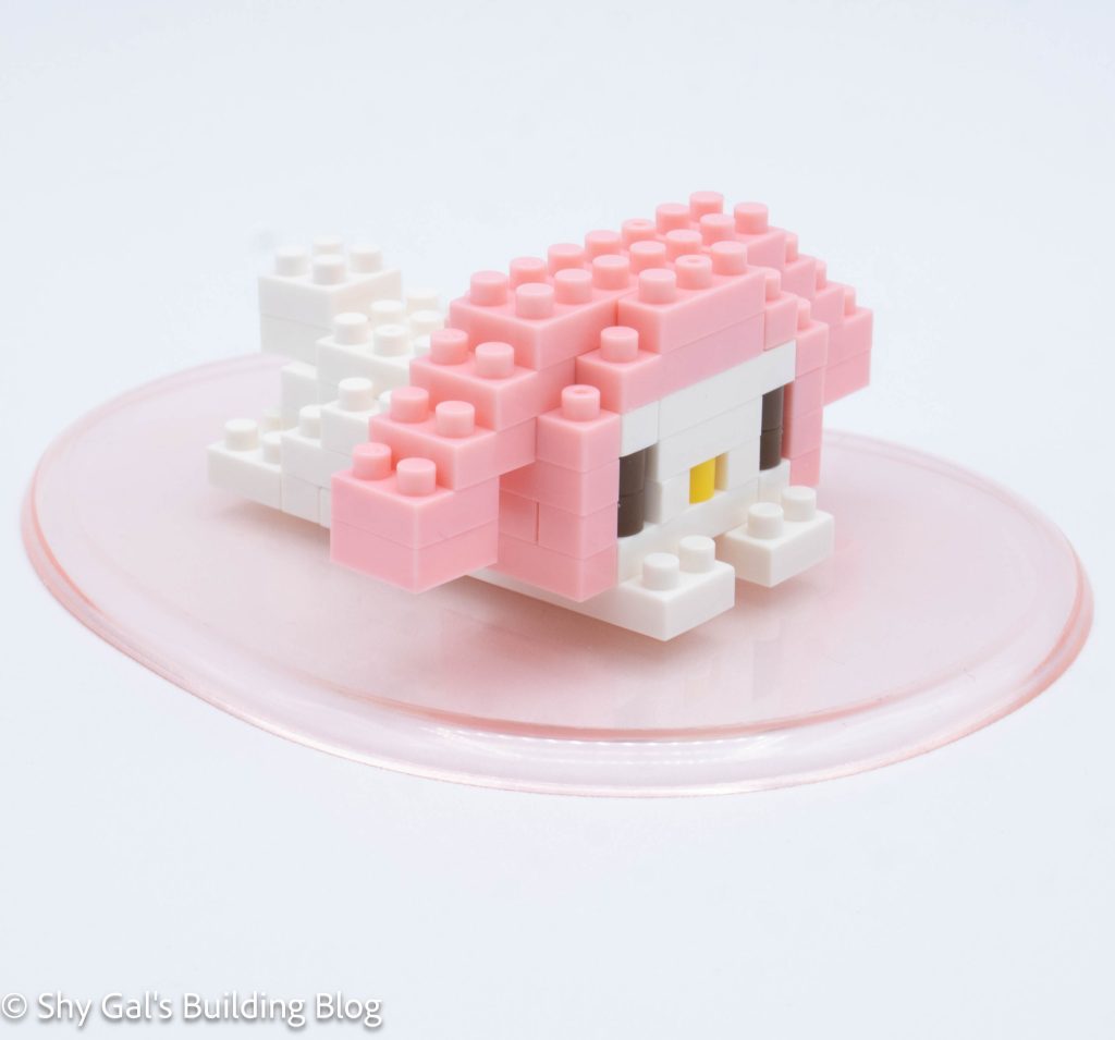 Nonbiri My Melody build front 3/4 view