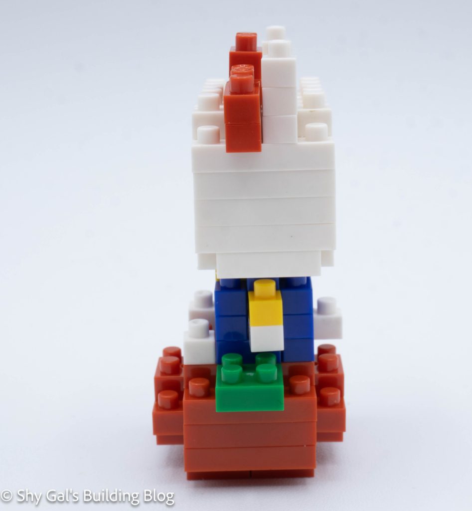 Hello Kitty Apple build side view