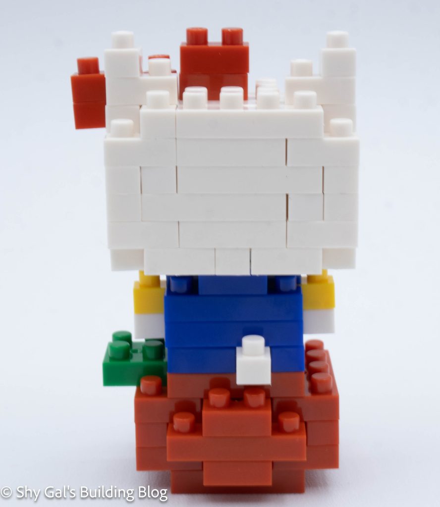 Hello Kitty Apple build back view