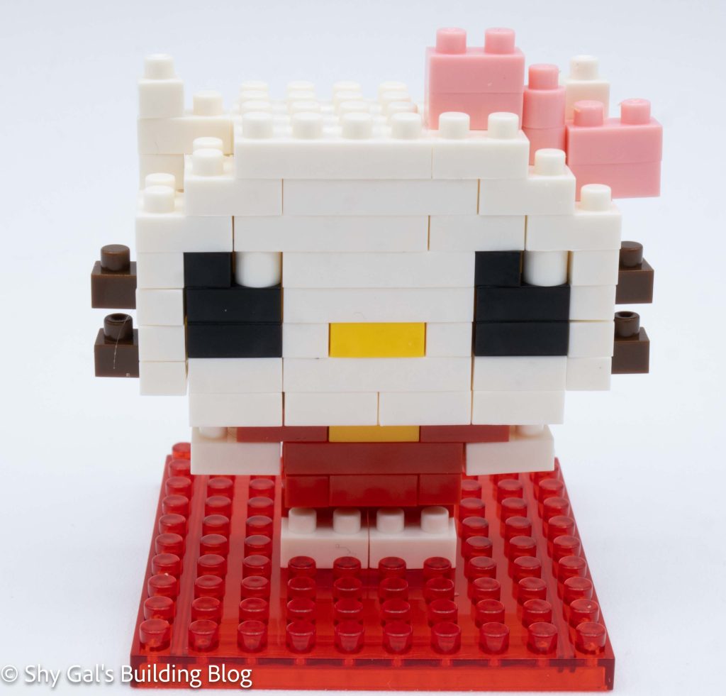 Hello Kitty build front view