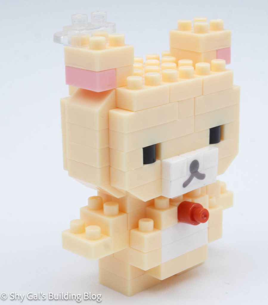 Korilakkuma build front 3/4 view