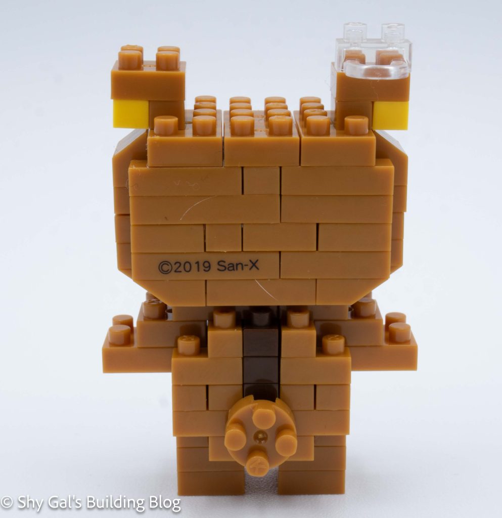 Rilakkuma build back view