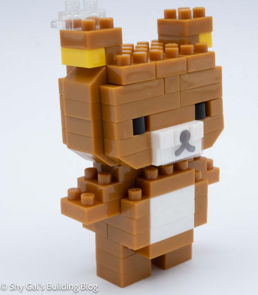 Rilakkuma build front 3/4 view