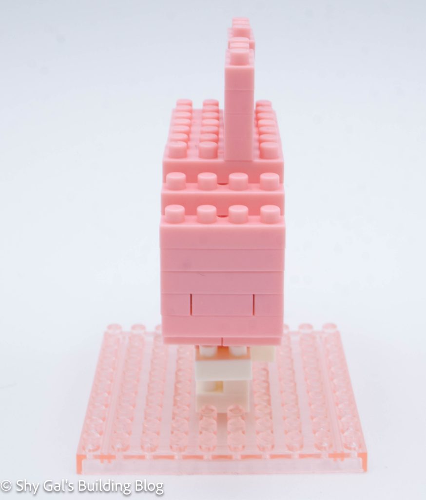 My Melody build side view