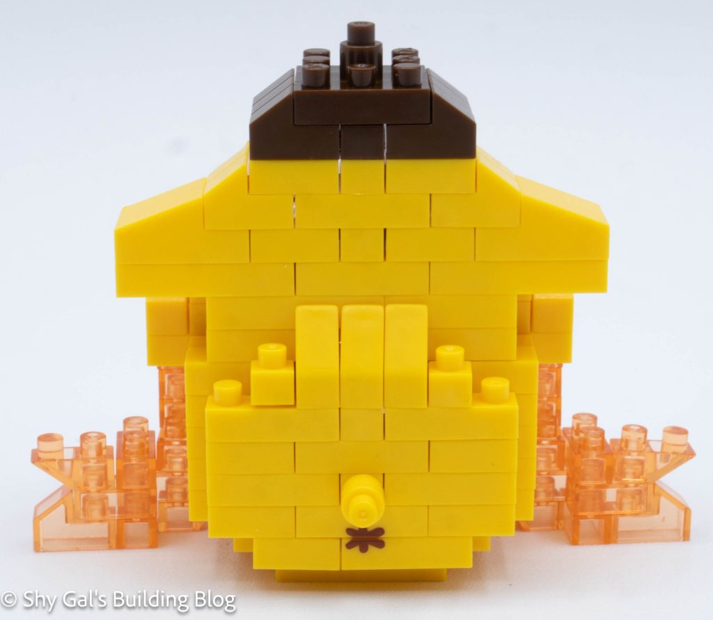 Pompompurin Big Ribbon build back view