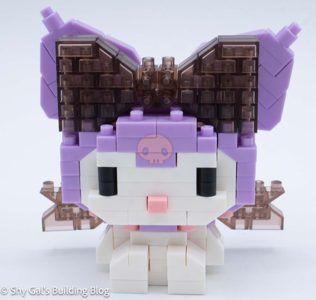 Kuromi Big Ribbon build front view