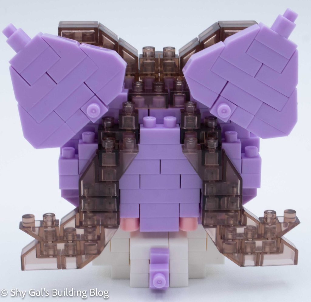 Kuromi Big Ribbon build back view