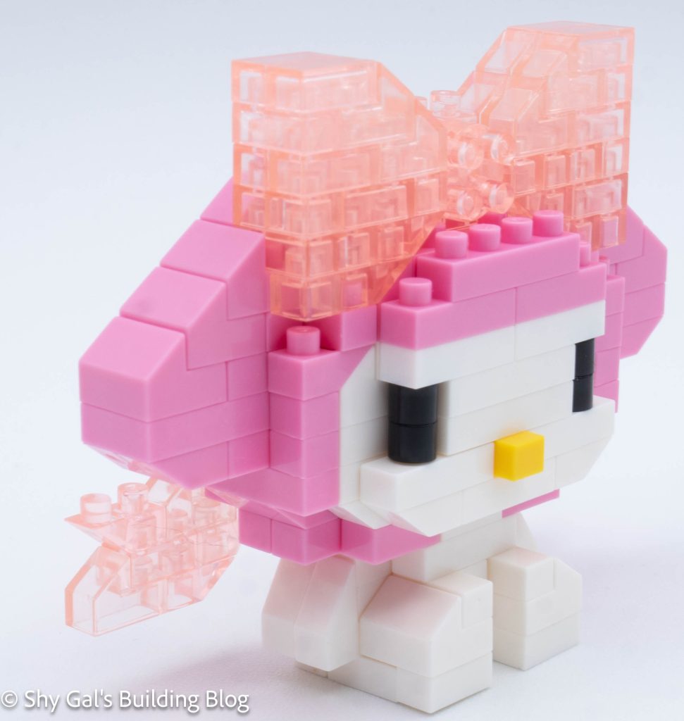 My Melody Big Ribbon build front 3/4 view