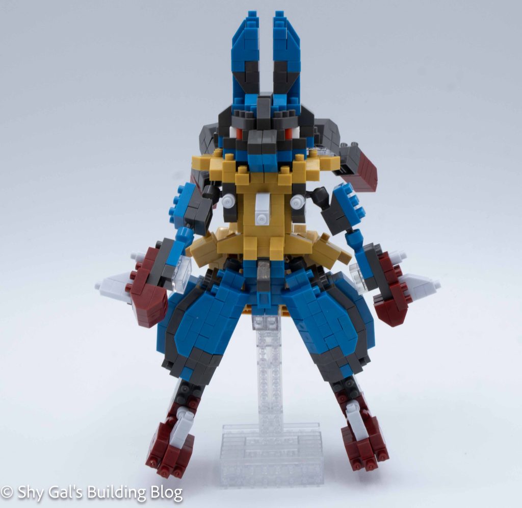 Mega Lucario build front view