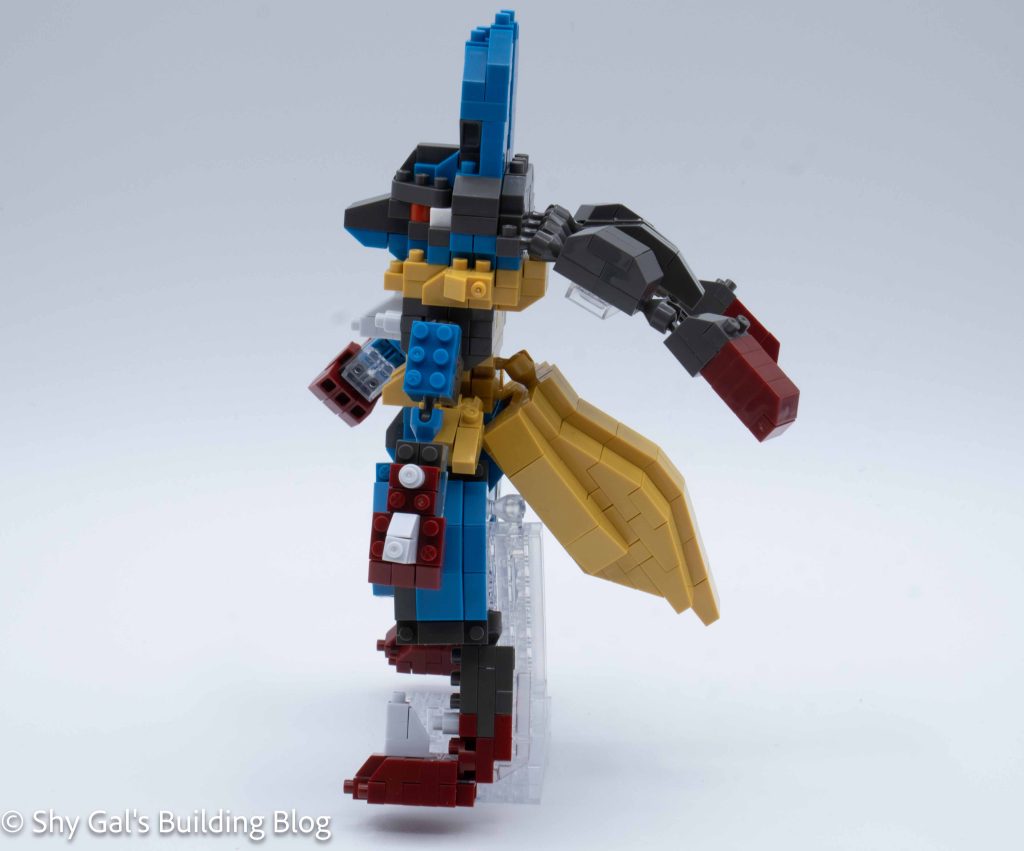 Mega Lucario build side view