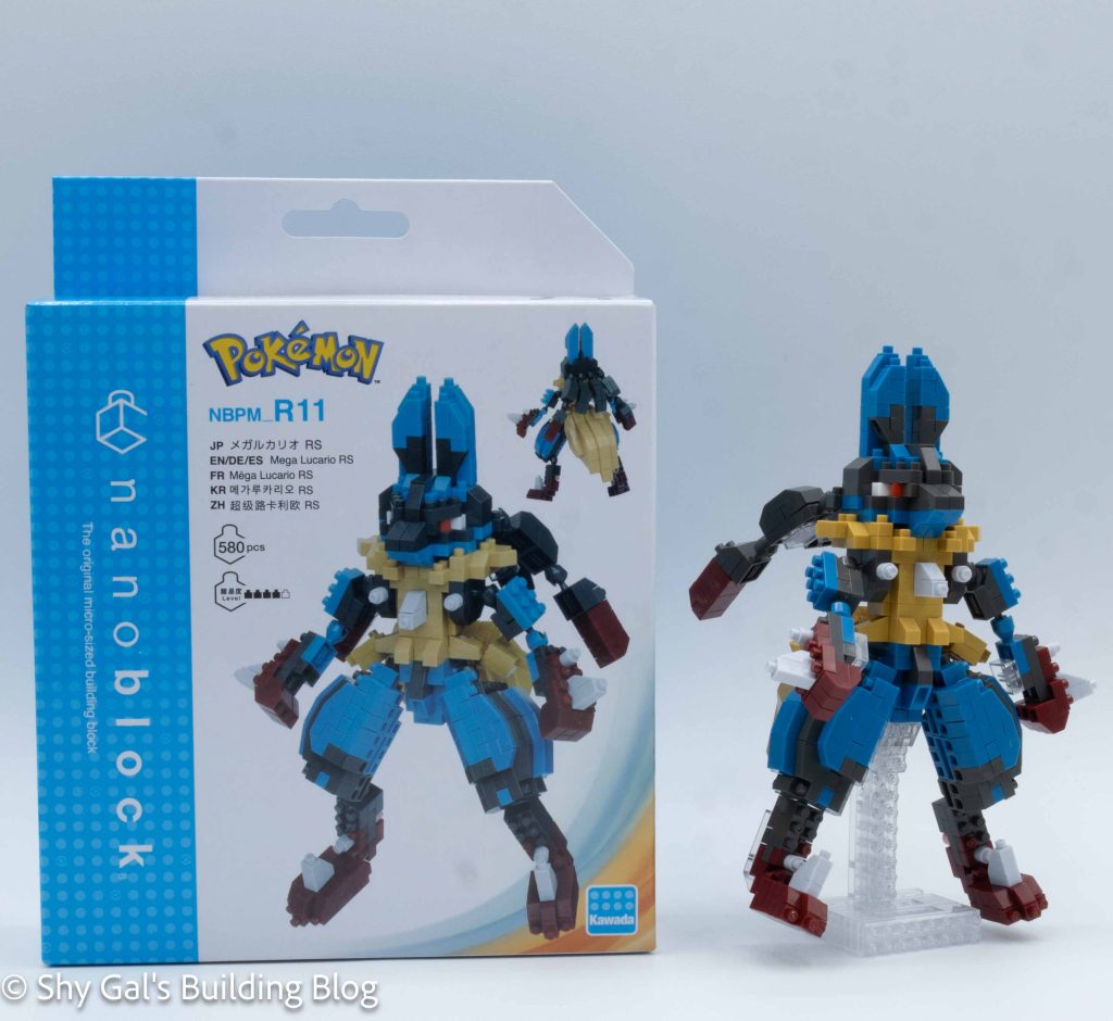 Mega Lucario build and box